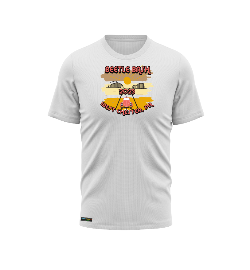Beetle Bash White Short Sleeve Merchandise and Apparel by We Build