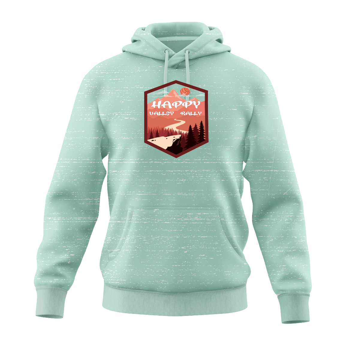 HVR Teal Hoodie Merchandise and Apparel by We Build You Play © 2022